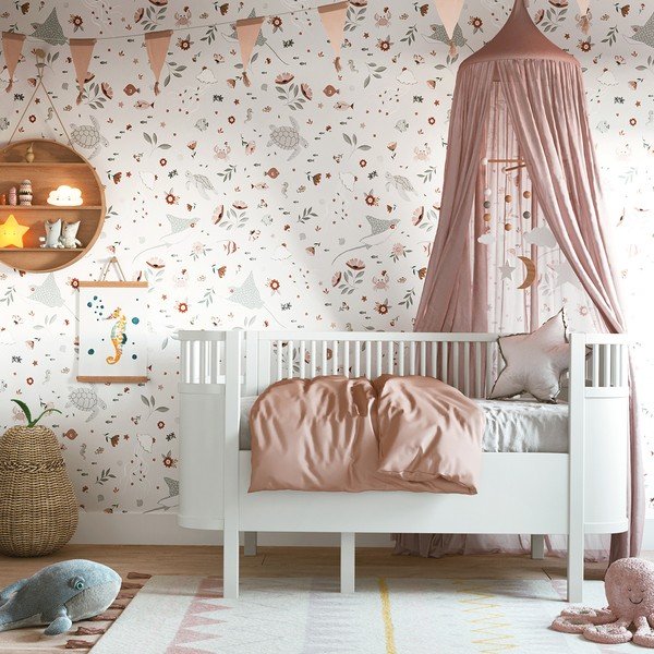 Carta da parati per bambini 10 m x 50 cm Dreamy Sealife - Lilipinso-image-2