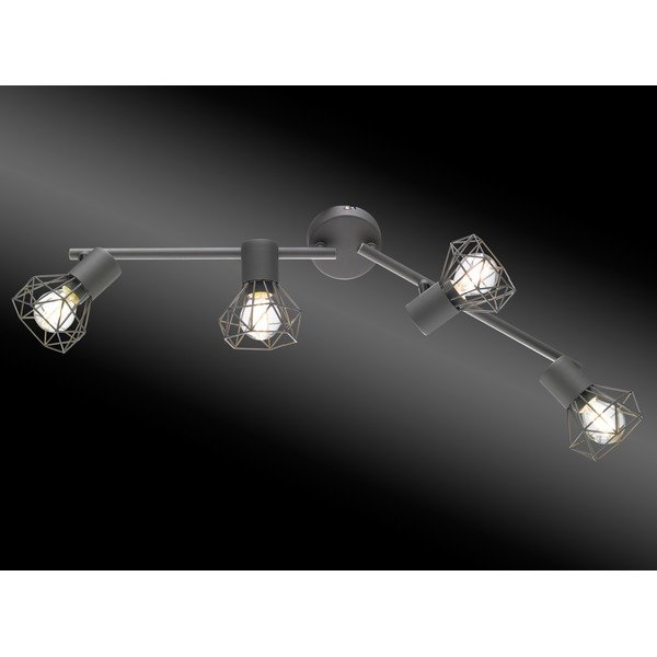 Apparecchio da soffitto grigio Quatre Ran - Fischer & Honsel-image-2