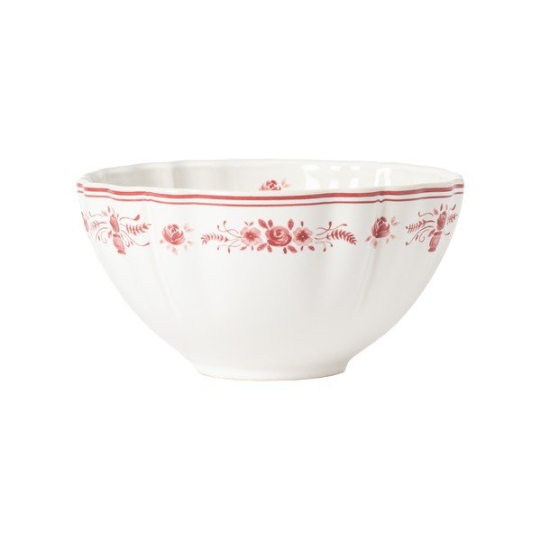 Ciotolina per zuppe e minestre rossa/bianca in gres 770 ml Vila – Costa Nova-image-4