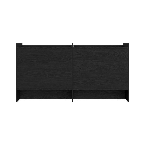 Credenza nera 146x76x51 cm Hido – noo.ma-image-4