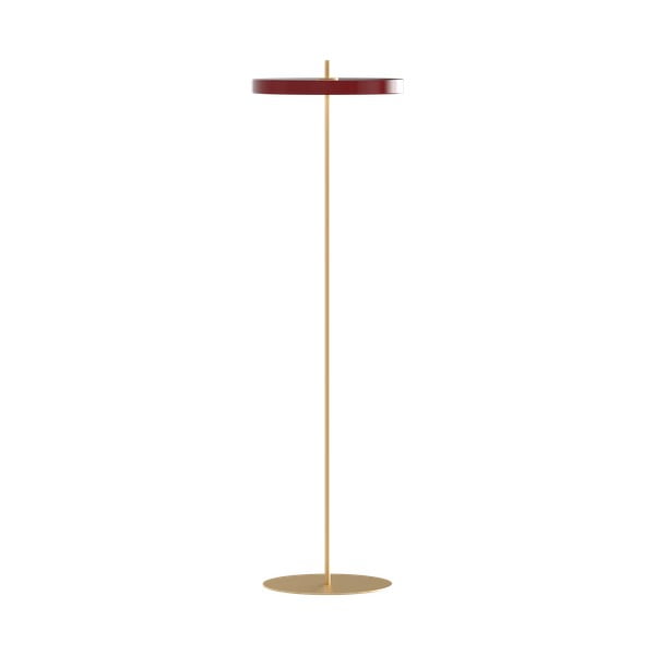 Lampada da terra dimmerabile a LED rossi con paralume in metallo (altezza 151 cm) Asteria Floor - UMAGE