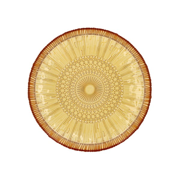 Piatto da portata in vetro arancione ø 30 cm Kusintha - Bitz-image-4