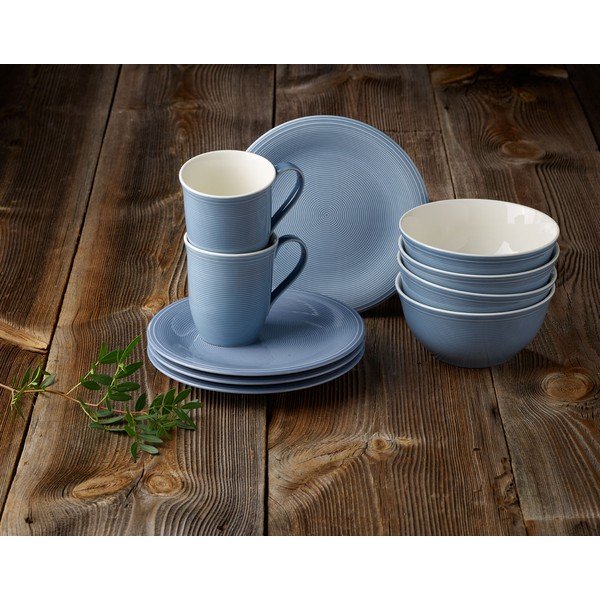 Ciotola in porcellana bianca e blu Villeroy & Boch , 750 ml Like Color Loop - like | Villeroy & Boch-image-4