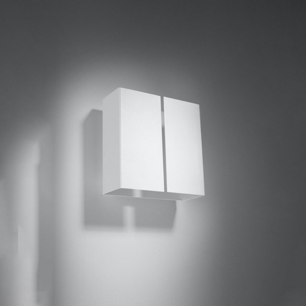 Lampada da parete bianca Split - Sollux-image-2
