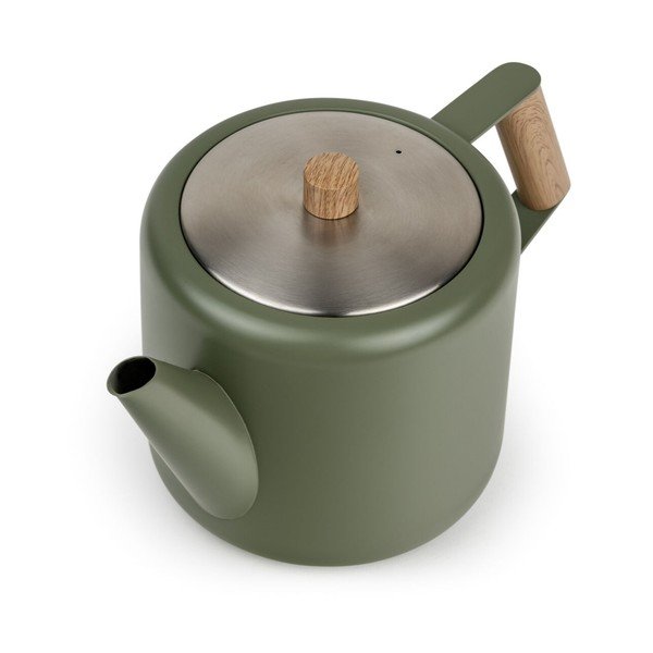 Teiera verde in acciaio inox 1,1 l Duet Boston – Bredemeijer-image-4