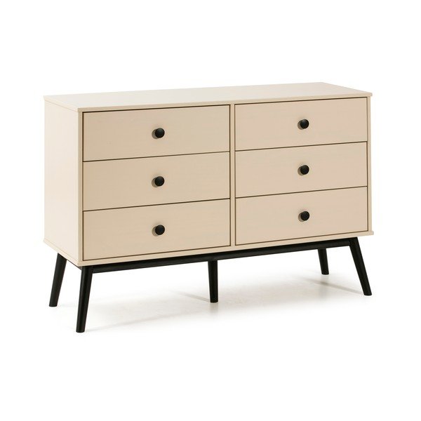 Cassettiera in Clem crema, 120 x 82 cm - Marckeric-image-2