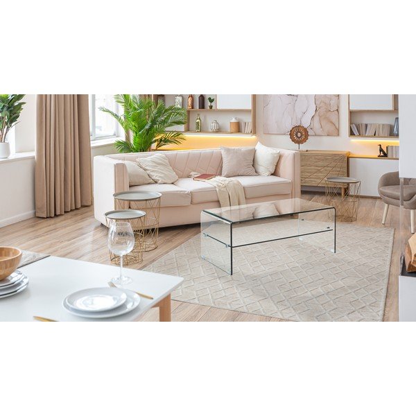 Tavolino da salotto in vetro 50x100 cm Cristal Evo – Tomasucci-image-2