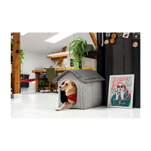 Cuccia per cani grigio chiaro 38x38 cm Home M - Rexproduct-image-3