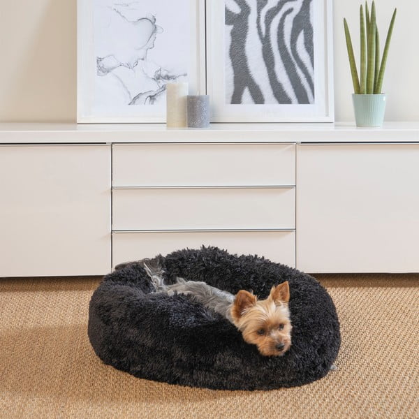 Cuccia nera ø 55 cm - Love Story-image-1