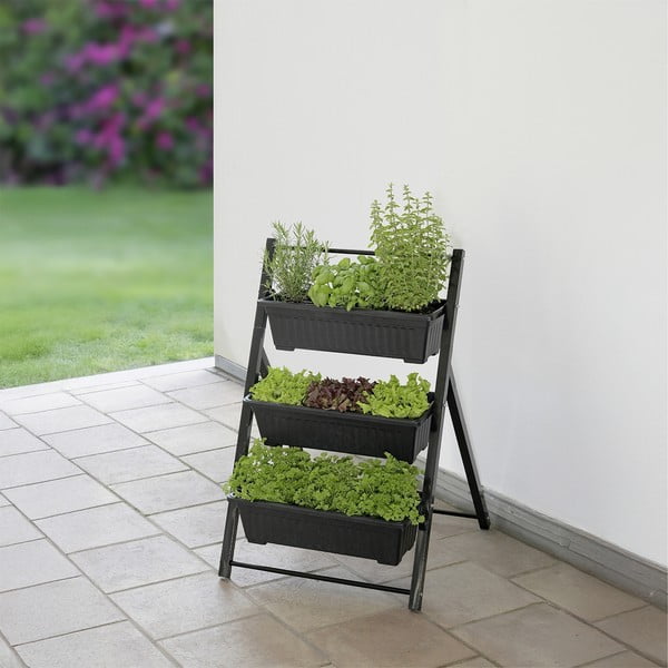 Supporto per fiori in metallo (altezza totale 85 cm) Vertical – Maximex-image-1