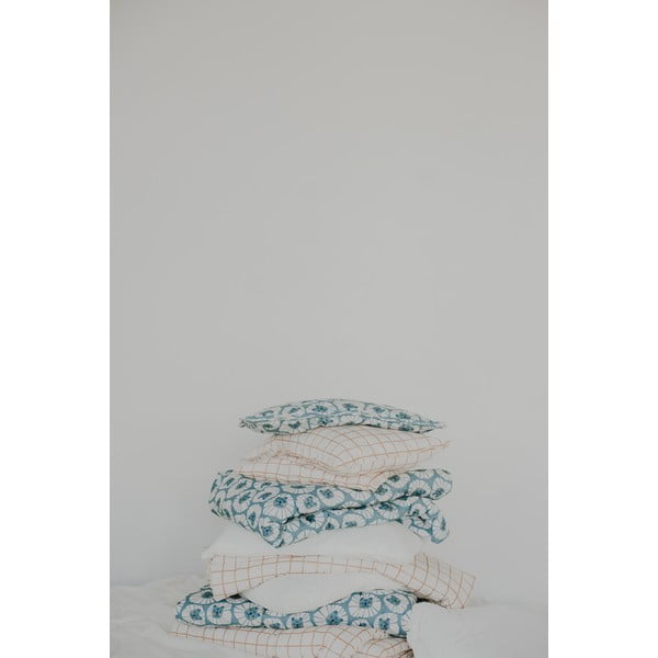 Set per culla beige Camel Check - Malomi Kids-image-4