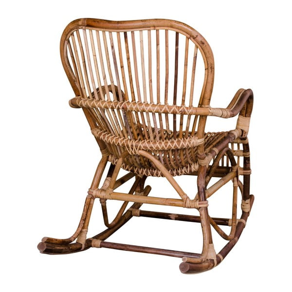 Sedia a dondolo in rattan Celta - House Nordic-image-3