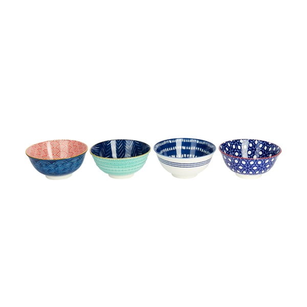 Set di 4 ciotole in ceramica, ø 16,5 cm - Kitchen Craft-image-4