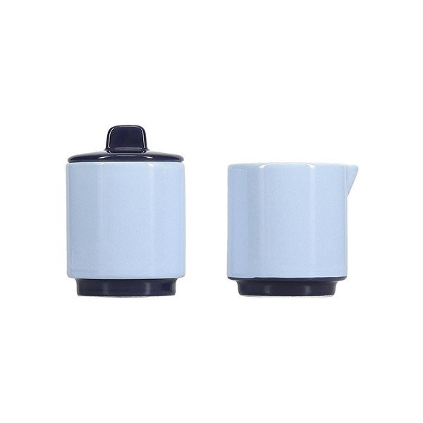 Set con zuccheriera e lattiera in gres Duo – ONA
