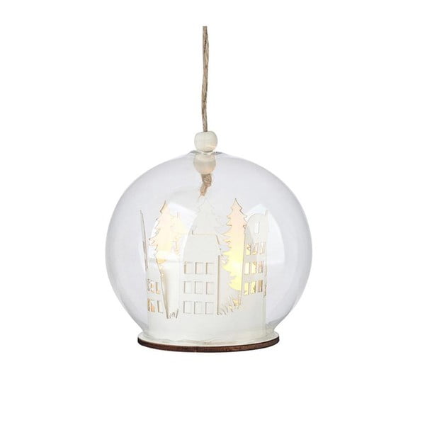 Decorazione luminosa bianca appesa   ø 9 cm Myren - Markslöjd