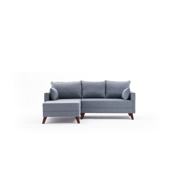 Divano angolare azzurro (angolo sinistro) Bella - Balcab Home-image-2