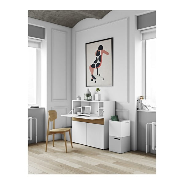 Contenitore bianco per libreria Berlin - TemaHome-image-1