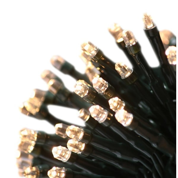 Catena luminosa a LED verde, 200 luci, lunghezza 19,93 m - DecoKing-image-2