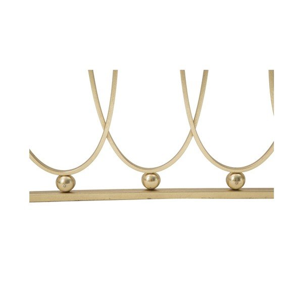 Consolle in oro 43x120 cm Alesandra - Mauro Ferretti-image-3