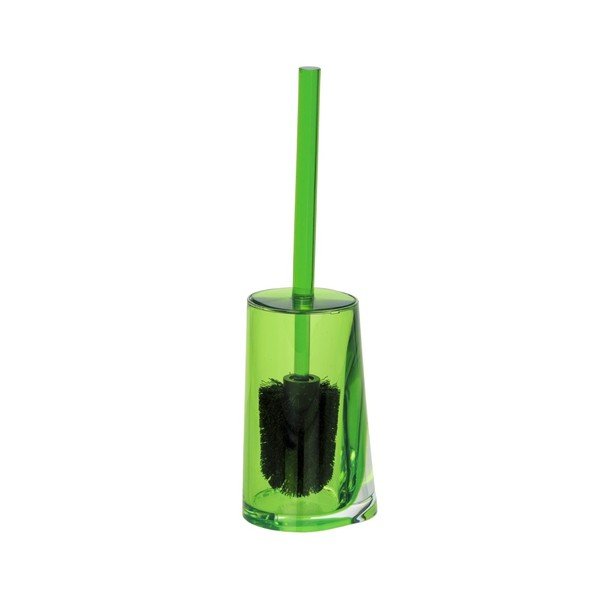 Zelený toaletní kartáč Wenko Paradise Green