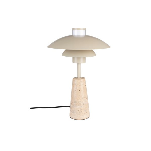 Lampada da tavolo dimmerabile a LED beige (altezza 37 cm) Cole - Zuiver