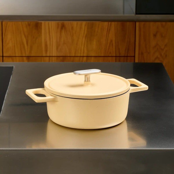 Casseruola in ghisa con coperchio incluso adatta all'induzione 2 l Mattia 3.0 – FABINI-image-4