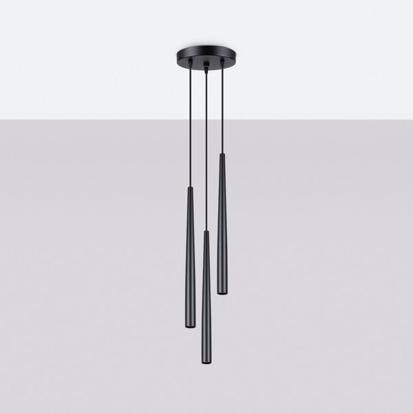 Lampadario nero ø 19,5 cm Bliss – Sollux-image-2