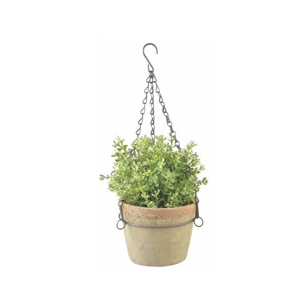 Terakotový závěsný květináč Esschert Design, výška 12 cm
