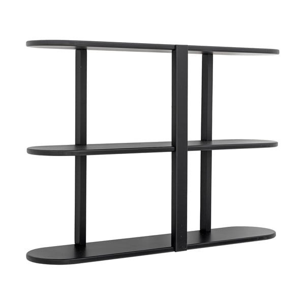 Mensola nera con ripiani multipli 80 cm Vicente – Bloomingville-image-2