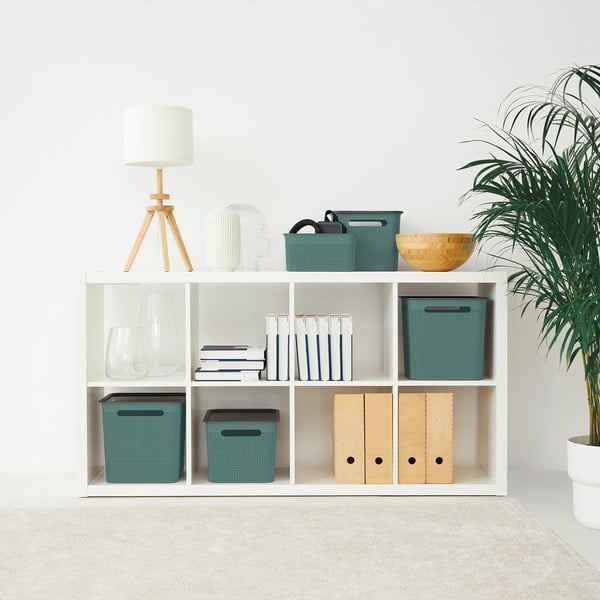 Cesto portaoggetti in plastica Brisen - Rotho-image-1