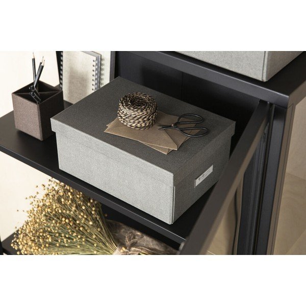 Scatola di stoccaggio con coperchio Karin - Bigso Box of Sweden-image-1