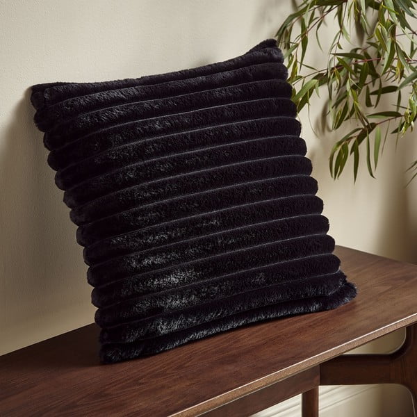 Cuscino decorativo in micropile 45x45 cm Cosy Ribbed – Catherine Lansfield-image-1