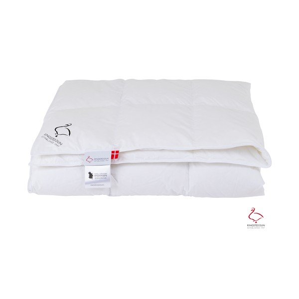 Piumino estivo con imbottitura in piume 200x140 cm Snow Queen – Ringsted Dun