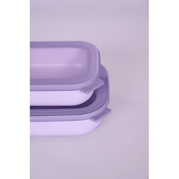 Scatole per alimenti in set da 3 Vivid lilac - Mepal-image-4