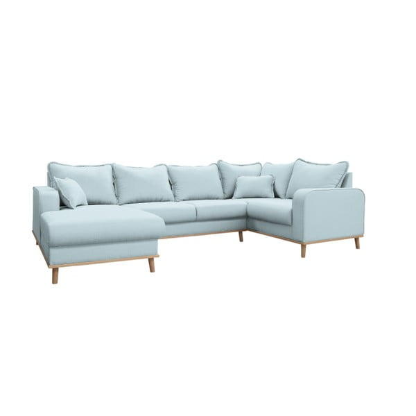 Divano angolare azzurro (angolo sinistro) Beata - Ropez-image-2