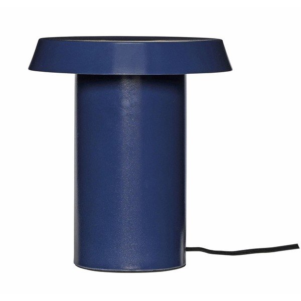 Lampada da tavolo in metallo blu Keen - Hübsch