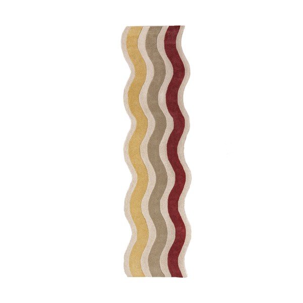 Passatoia in lana tessuta a mano 80x300 cm Cascade Wool – Flair Rugs