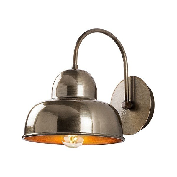 Lampada da parete color ottone ø 20 cm Multan – Opviq lights-image-2