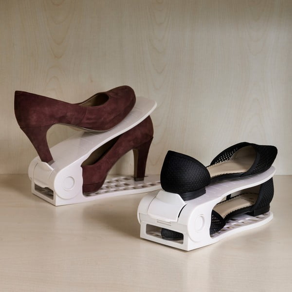 Set di 6 organizzatori di scarpe a scomparti regolabili - InnovaGoods-image-1