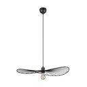 Nero opaco apparecchio a sospensione ø 60 cm Chapeau - Reality