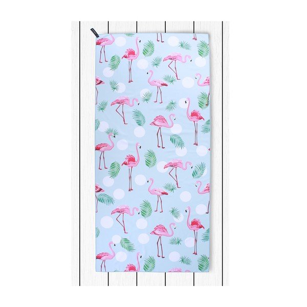 Asciugamano in microfibra, 180 x 80 cm Lagoon - DecoKing-image-1