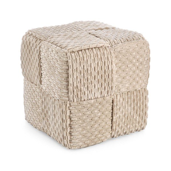 Poggiapiedi beige Dado – Bizzotto-image-2