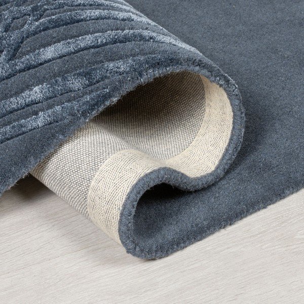 Tappeto di lana blu , 160 x 230 cm Diamonds - Flair Rugs-image-1