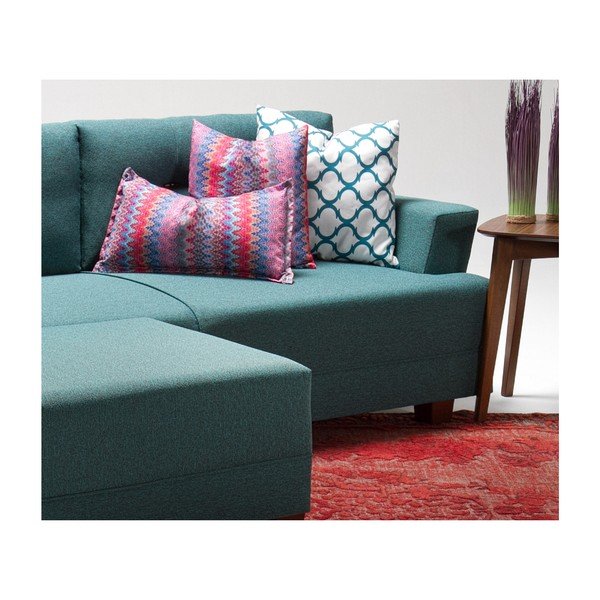 Divano turchese angolo sinistro Ingrid - Balcab Home-image-3