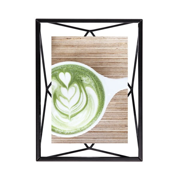 Cornice da appoggio/parete in metallo nero 20x15 cm Prisma - Umbra