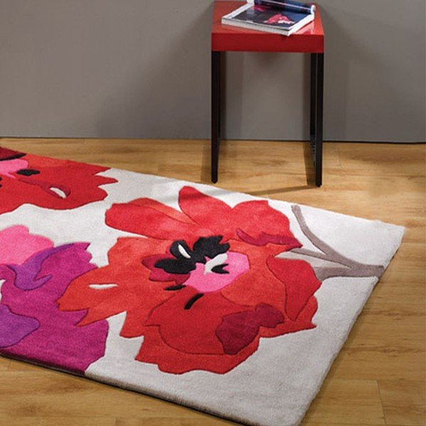 Koberec Bloom Red, 160x220 cm-image-1
