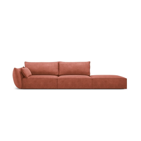 Divano angolare rosso Vanda - Mazzini Sofas