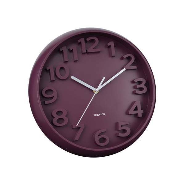 Orologio da parete ø 33,5 cm Elevated Classic Numbers – Karlsson-image-1