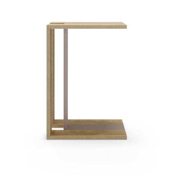 Tavolino in rovere 40x30 cm Macha - Marckeric-image-3