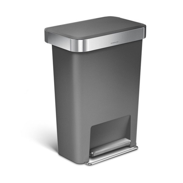 Cestino in plastica a pedale 45 l - simplehuman